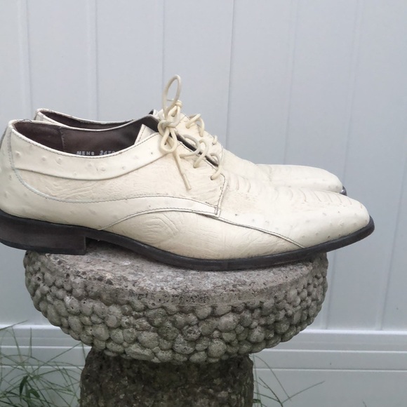 Stacy Adams Men’s Ivory Dress Up Shoes Size : 12M - Picture 4 of 13